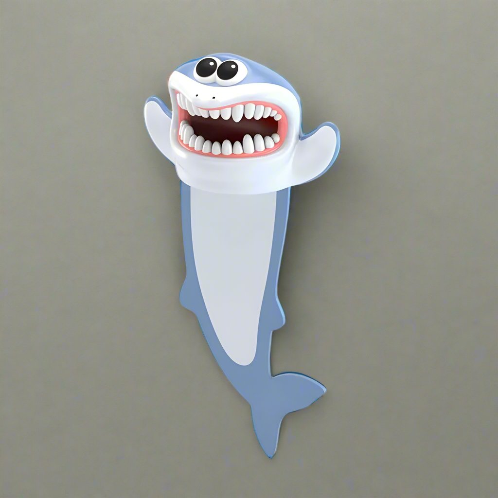 3D Animal Cartoon Bookmarks 🐼🐶 - BabyPlay | Where Joyful Moments Begin! Bookmark