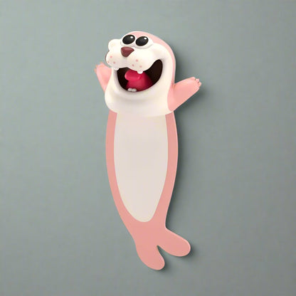3D Animal Cartoon Bookmarks 🐼🐶 - BabyPlay | Where Joyful Moments Begin! Bookmark
