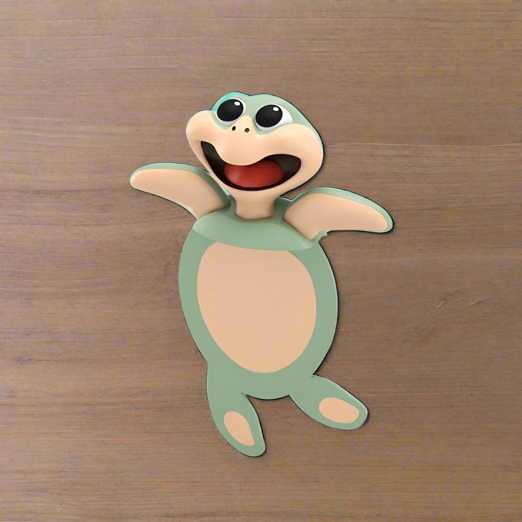 3D Animal Cartoon Bookmarks 🐼🐶 - BabyPlay | Where Joyful Moments Begin! Bookmark