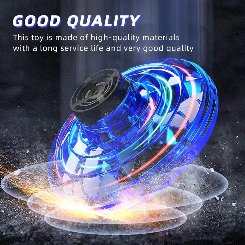 Flying Spinner With Led Light - Premium Quality | Unbreakable - Babyplay, Where Joyful Moments Begin! Baby Play Babyplay, Where Joyful Moments Begin!