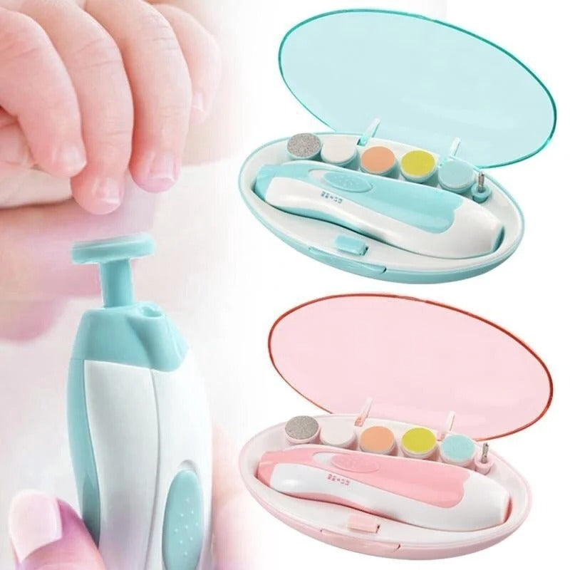 Safe Electric Baby Nail Trimmer | Colorful Baby Nail File Kit - Babyplay, Where Joyful Moments Begin! Baby Play Babyplay, Where Joyful Moments Begin!