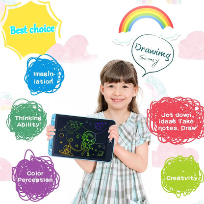 Drawing Tablet 8.5 Inch E-Writing Tablet Multi Color - Babyplay, Where Joyful Moments Begin! Baby Play Babyplay, Where Joyful Moments Begin!
