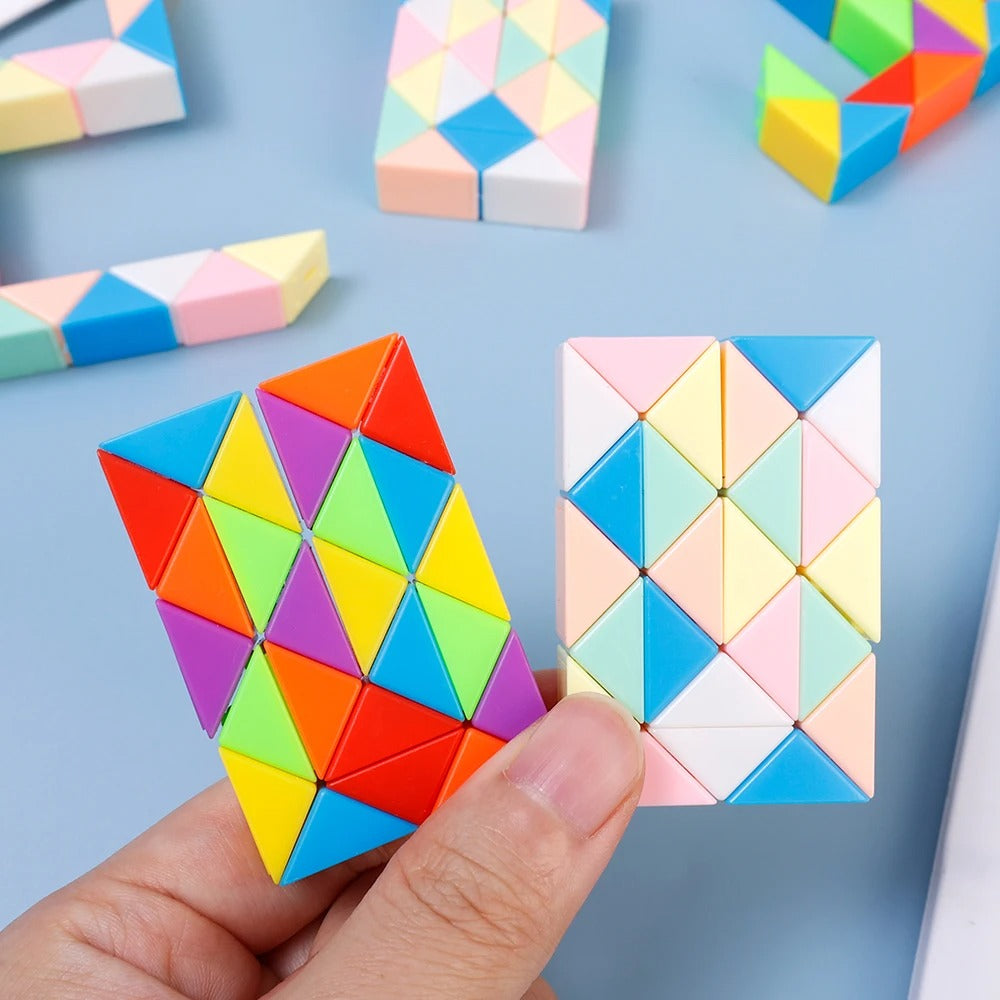 Colorful Magic Ruler Cube | 2-Pieces - Babyplay, Where Joyful Moments Begin! Baby Play Babyplay, Where Joyful Moments Begin!