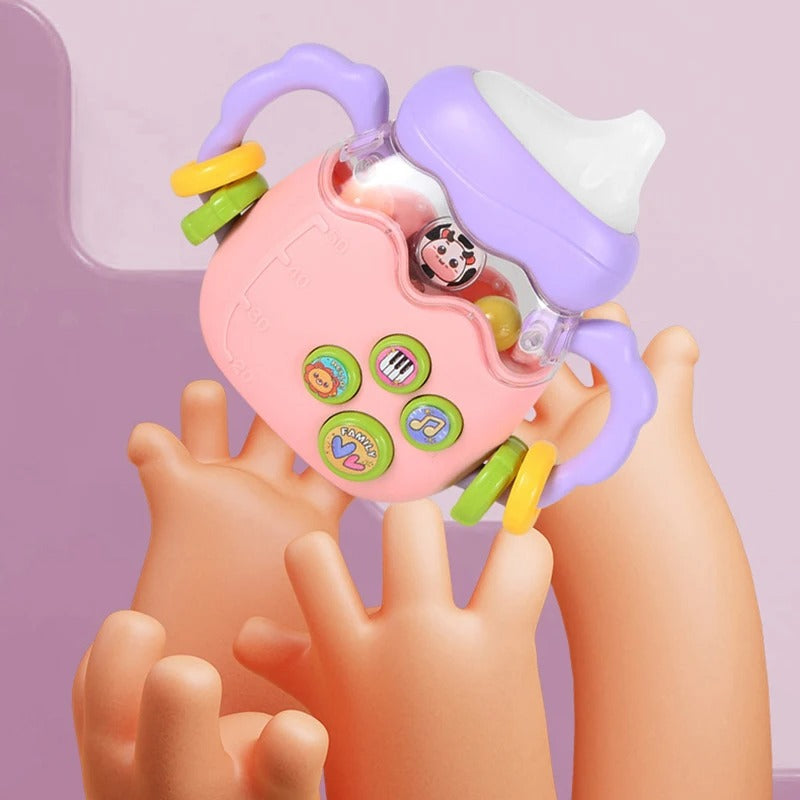Baby Rattle Bottle 🍼✨ - BabyPlay | Where Joyful Moments Begin!