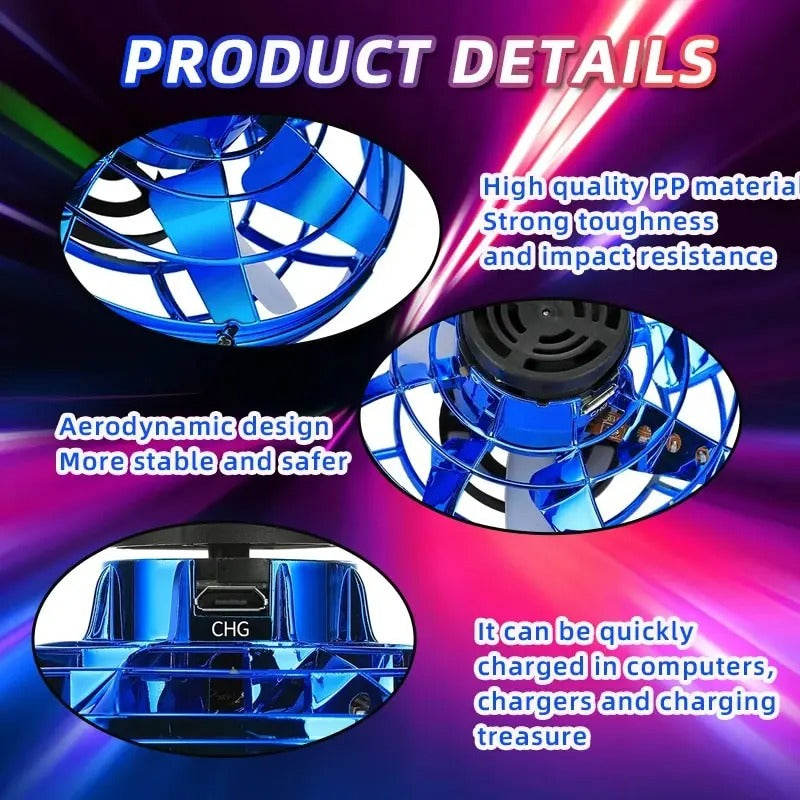Flying Spinner With Led Light - Premium Quality | Unbreakable - Babyplay, Where Joyful Moments Begin! Baby Play Babyplay, Where Joyful Moments Begin!