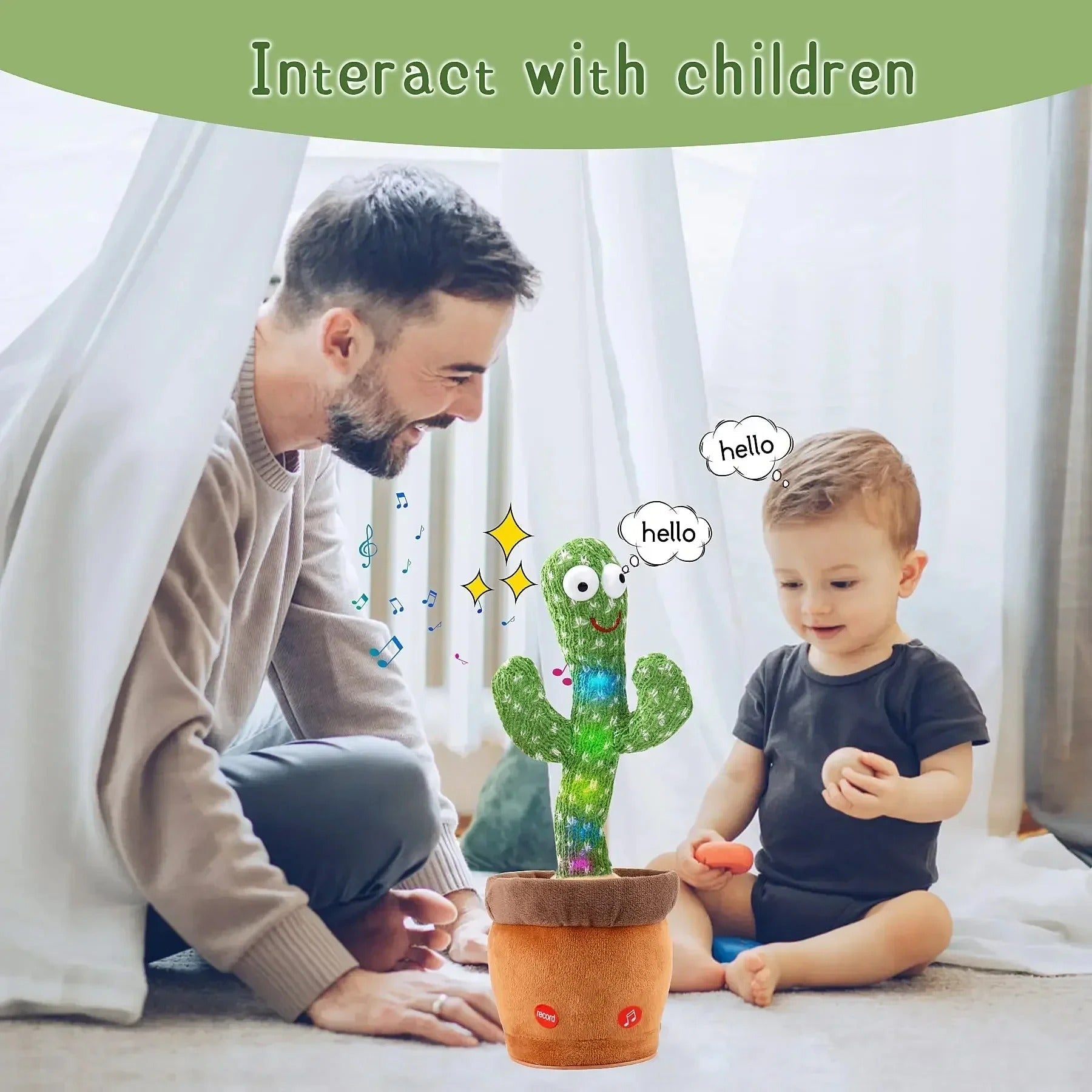 Talking & Dancing Baby Cactus - Babyplay, Where Joyful Moments Begin! Baby Play Babyplay, Where Joyful Moments Begin!