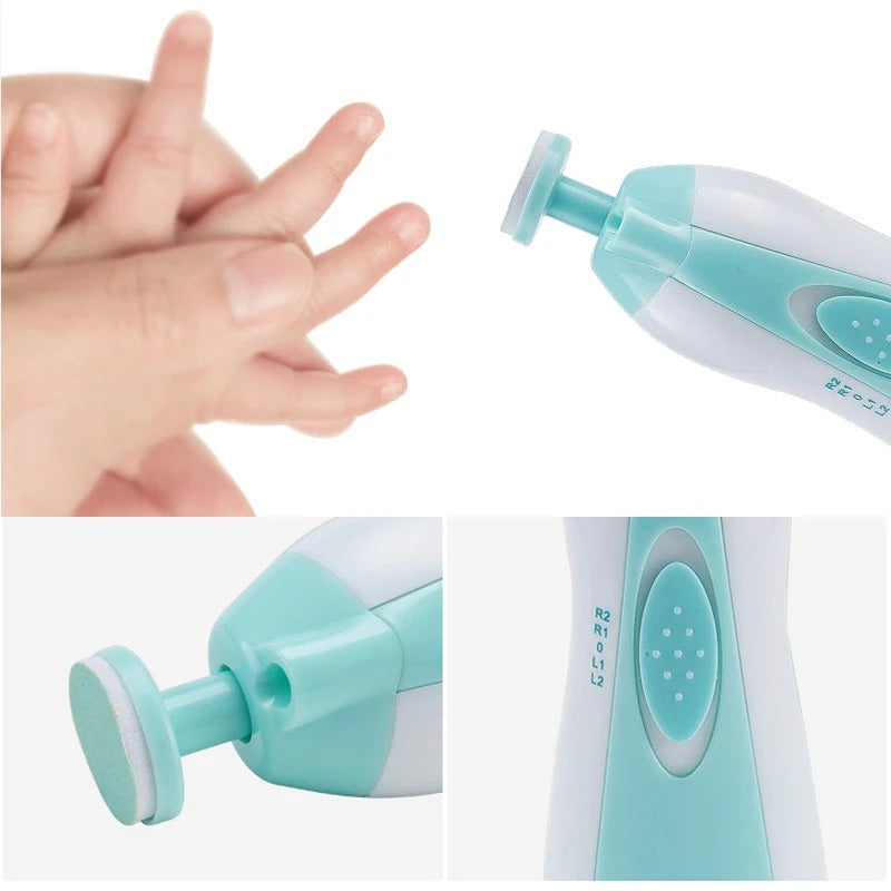 Safe Electric Baby Nail Trimmer | Colorful Baby Nail File Kit - Babyplay, Where Joyful Moments Begin! Baby Play Babyplay, Where Joyful Moments Begin!