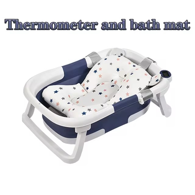 Temperature Sensing Baby Bathtub 🌡️🛁 - BabyPlay | Where Joyful Moments Begin!
