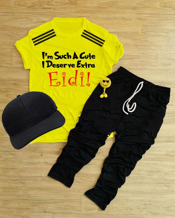 Pack Of 3 Extra Eidi Tracksuit For Toddlers & Kids - Premium Quality Fabric - Babyplay, Where Joyful Moments Begin! Baby Play Babyplay, Where Joyful Moments Begin!