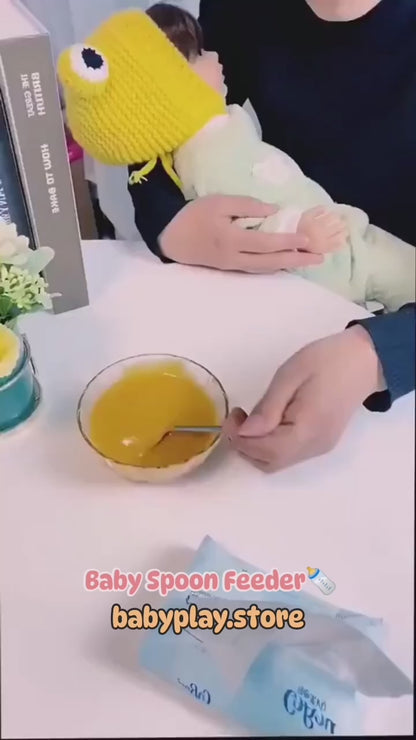 Baby Spoon Feeder Bottle - Silicone