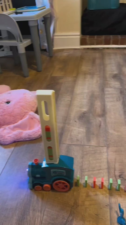Automatic Laying Domino Train by Babyplay 🚂🎉