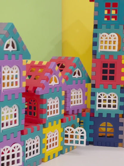 3D House Building Blocks 🏡🧩