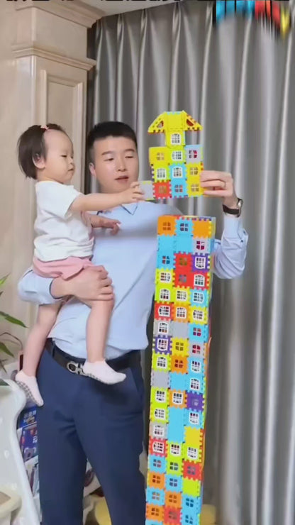 3D House Building Blocks 🏡🧩