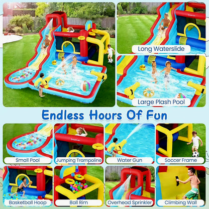 Bounce & Slide Adventure | Indoor/Outdoor Fun 🌈🛝💦 - BabyPlay | Where Joyful Moments Begin! Kids Indoor plus Outdoor Activity Bounce & Slide