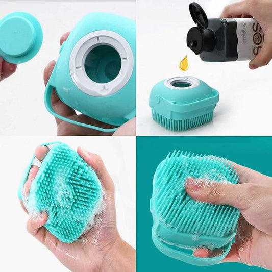 Soft Silicone Baby Bath Brush (Dirt Remover & Scrub) - BabyPlay | Where Joyful Moments Begin! bath brush
