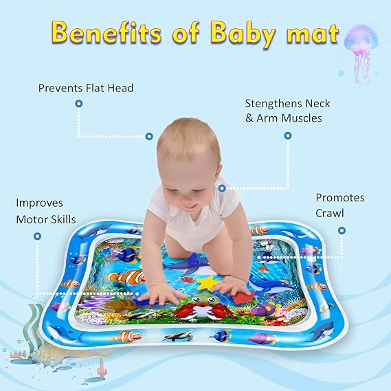 Baby Water Play Mat 🌊👶 - BabyPlay | Where Joyful Moments Begin! Baby Sensory